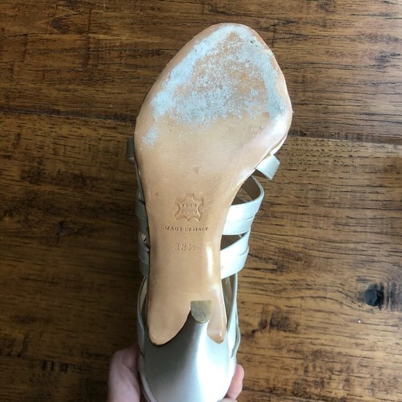 Bionda Castana Cage Lace Up Pump Stiletto Heel - Picture 5 of 6